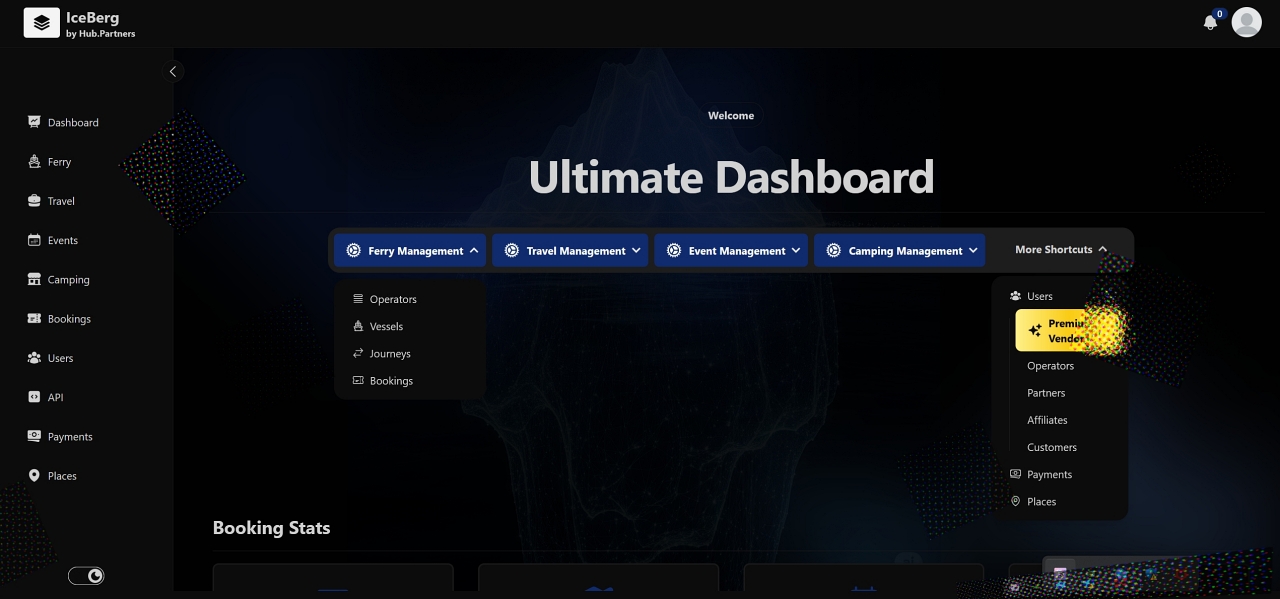 Hub.Partners Dashboard